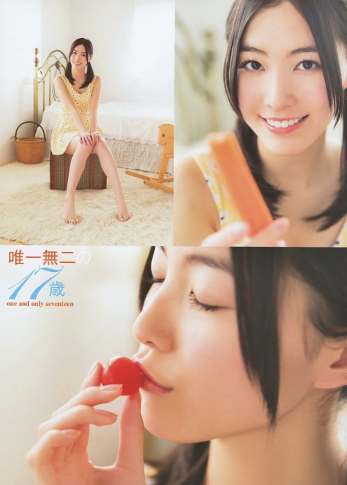 kasumi-karin:   松井珠理奈　ヤングアニマル  2014/05/09  Young Animal magazine
