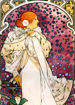 vintagegal:  Alphonse Mucha, The Lady of