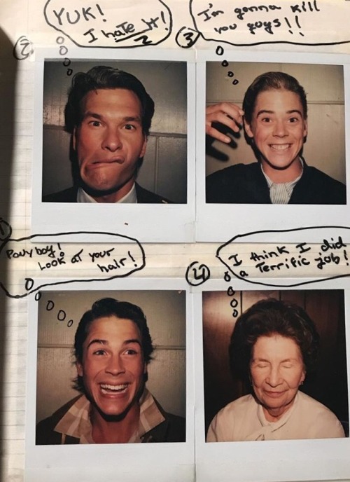 theoutsidersofficial:The Outsiders bts polaroids