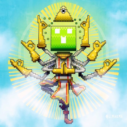 31 - Pixel Deity Pixelius is the lord and master of all pixelated things. He&rsquo;s an unpredic