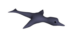 gudroo: fruitsoftheweb:  Free dolphin 3D model!  