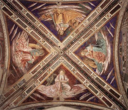 benozzo-gozzoli: View of the Vaults, 1465, Benozzo GozzoliMedium: fresco