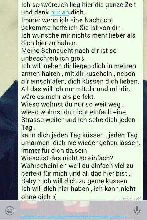 itsjanniksblog:  Ich will dich, nichts anderes. Nur dich. 