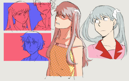 recent monogatari sketches