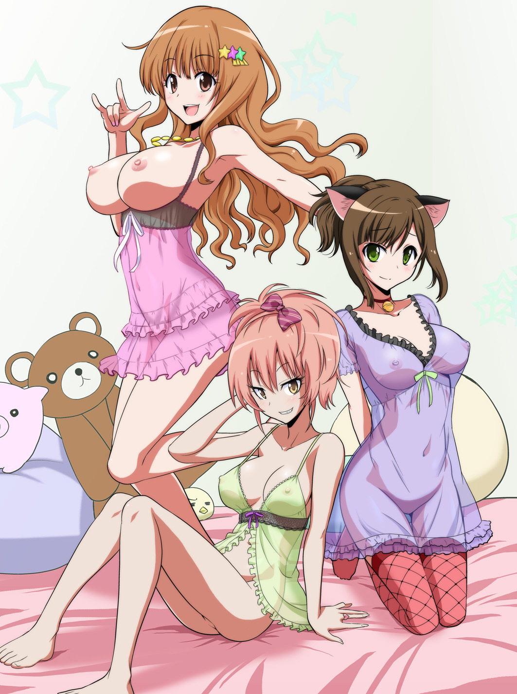Sexy catgirls and stuff