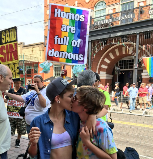 huffpostqueervoices: Because ❤️  is 💛  is 💚  is 💙  is 💜 