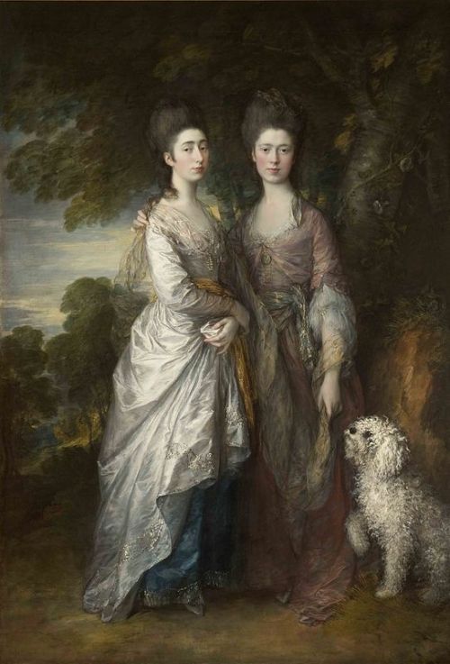 my18thcenturysource: Mary and Margaret Gainsborough Thomas Gainsborough had favourite subjects to pa