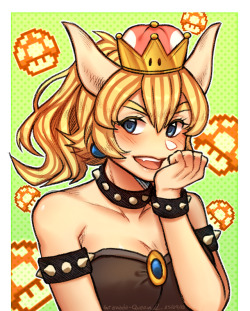 im-a-granada:Here are my 2 cents, Bowsette is too much for us &lt;3 &lt;3 &lt;3 &lt;3