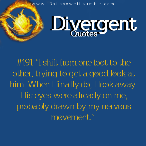 tris and four divergent quotes