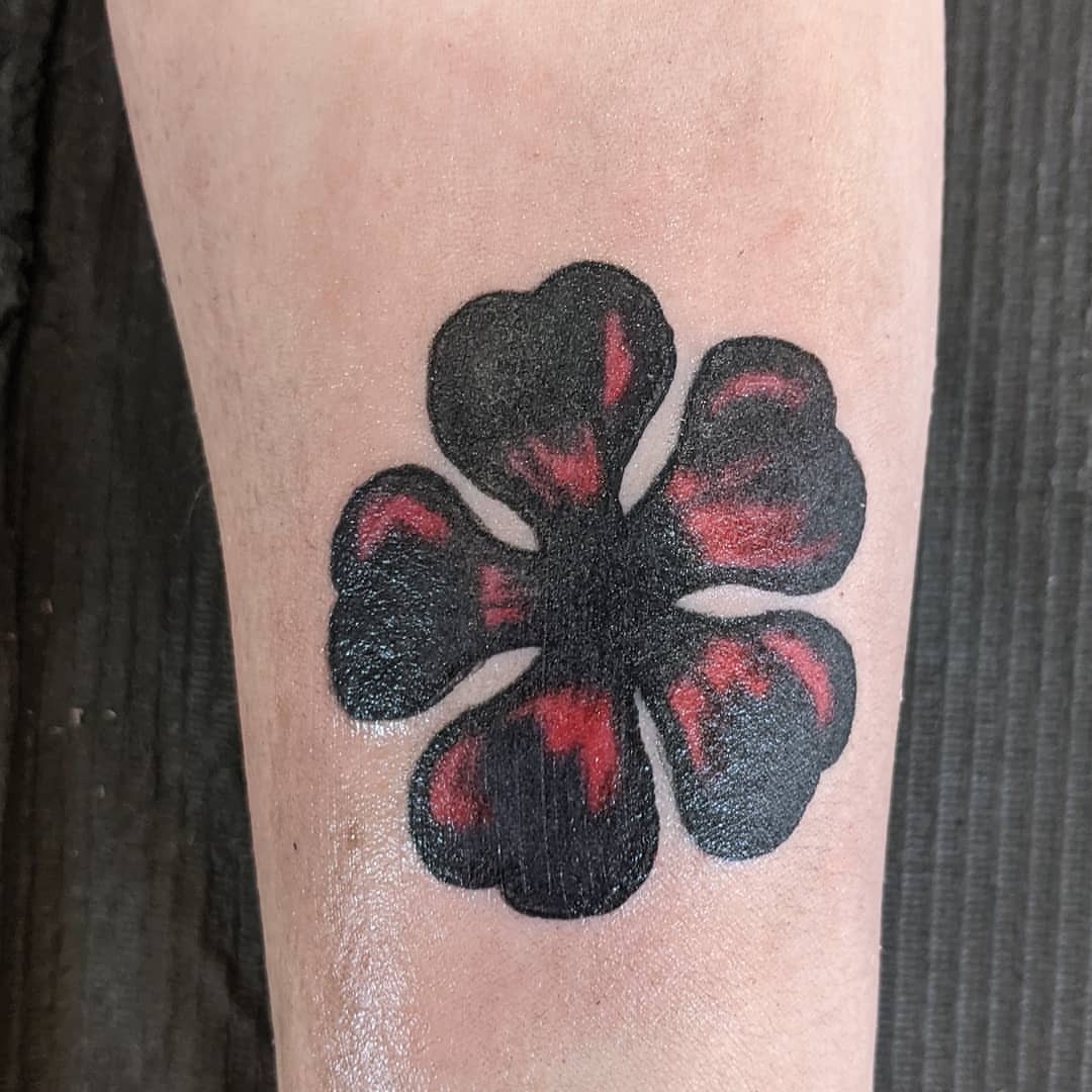 Just got a tattoo today of the five leaf clover   rBlackClover
