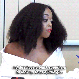 wlwanissa:China Anne McClain and Nafessa Williams on why having black female superheroes on TV is im