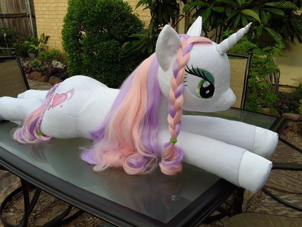 Sweetie Belle MLP Lifesize Plush 01 by NeysaNightso pretty &lt;3 