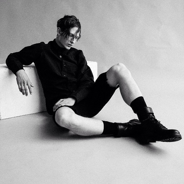 bitemagazine:  Dmitry wears #RafSimons archive and more in ‘PENDULUM’ by Caoimhe