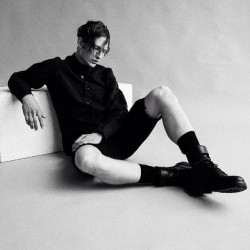 bitemagazine:  Dmitry wears #RafSimons archive