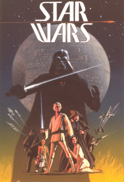 starwars:  One of Ralph’s early poster concepts for A New Hope.