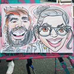 I Had Fun Drawing People Yesterday And Today At The Tiny House Festival!   Thanks