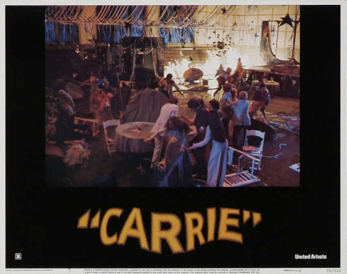 anniegraham: LOBBYCARDS forCARRIE (1976) (insp.)