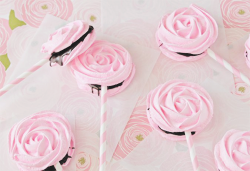 nigai:  meringue rose pops (x) // do not remove credit