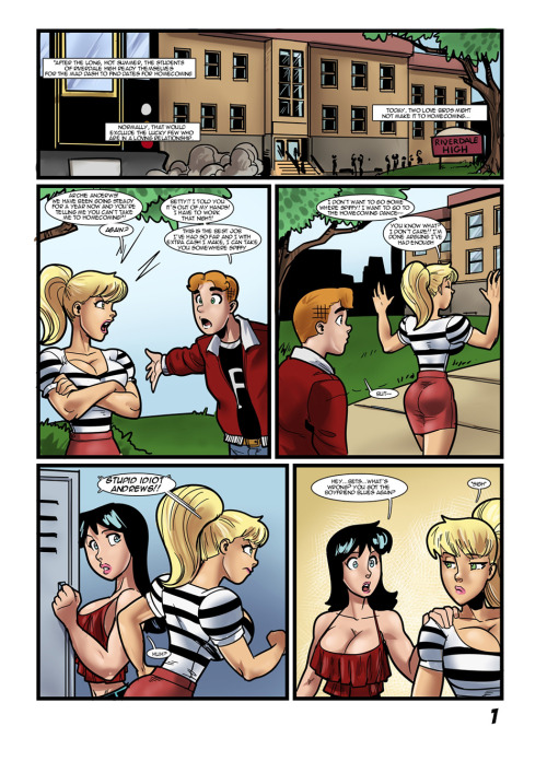 Porn “Betty and Veronica: Once you go Black” photos