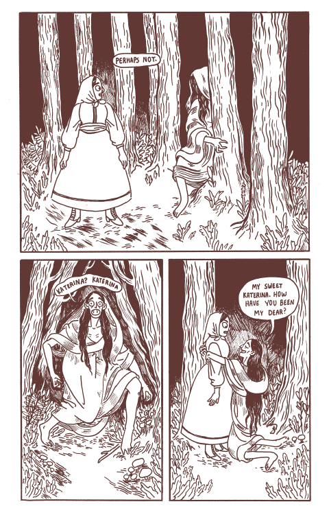 madelinehmcgrane:A comic about a vampire and a friend