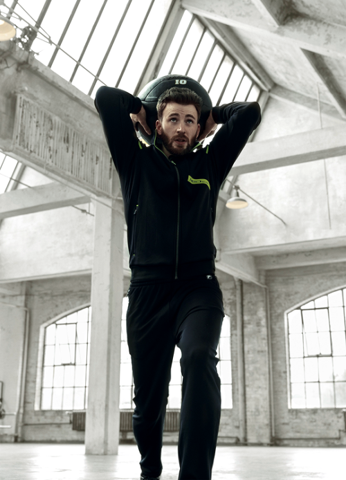 thelastjedi: Chris Evans for FILA Red Line Collection 2016