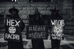 pagan-hulse: pkatkins: Witches against Trump 2017 aesthetic  