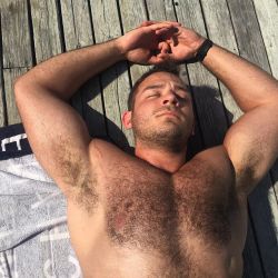 hairyonholiday:  For MORE HOT HAIRY guys-