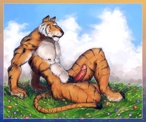 gayfurryhorse:  Tigers and Lions for anon porn pictures