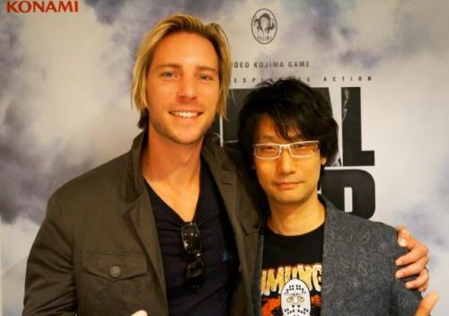 idontfindyouthatinteresting: Hideo Kojima and Troy Baker
