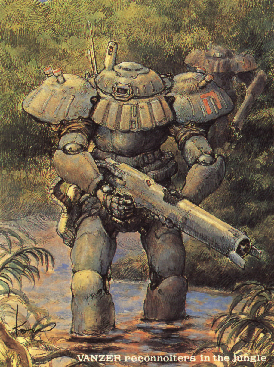 thevideogameartarchive:  Our final update for the original Front Mission - some awesome