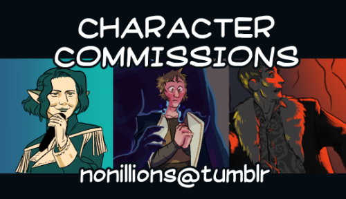 Please Pay Me To Draw Your OCs. Or Your Favorite Character. Thanks.Commissions are currently open! A