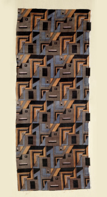Design-Is-Fine: Maria Likarz-Strauss, Ireland Fabric, 1910-1913. For Wiener Werkstätte,