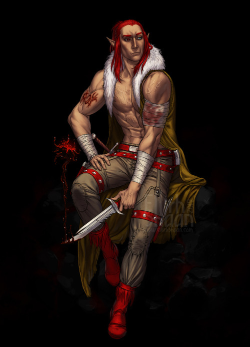 Micah Arclight. Finished commission for MagusFerox.              