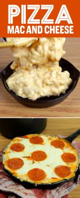 allthingsmacandcheese:  Pizza Mac and Cheese