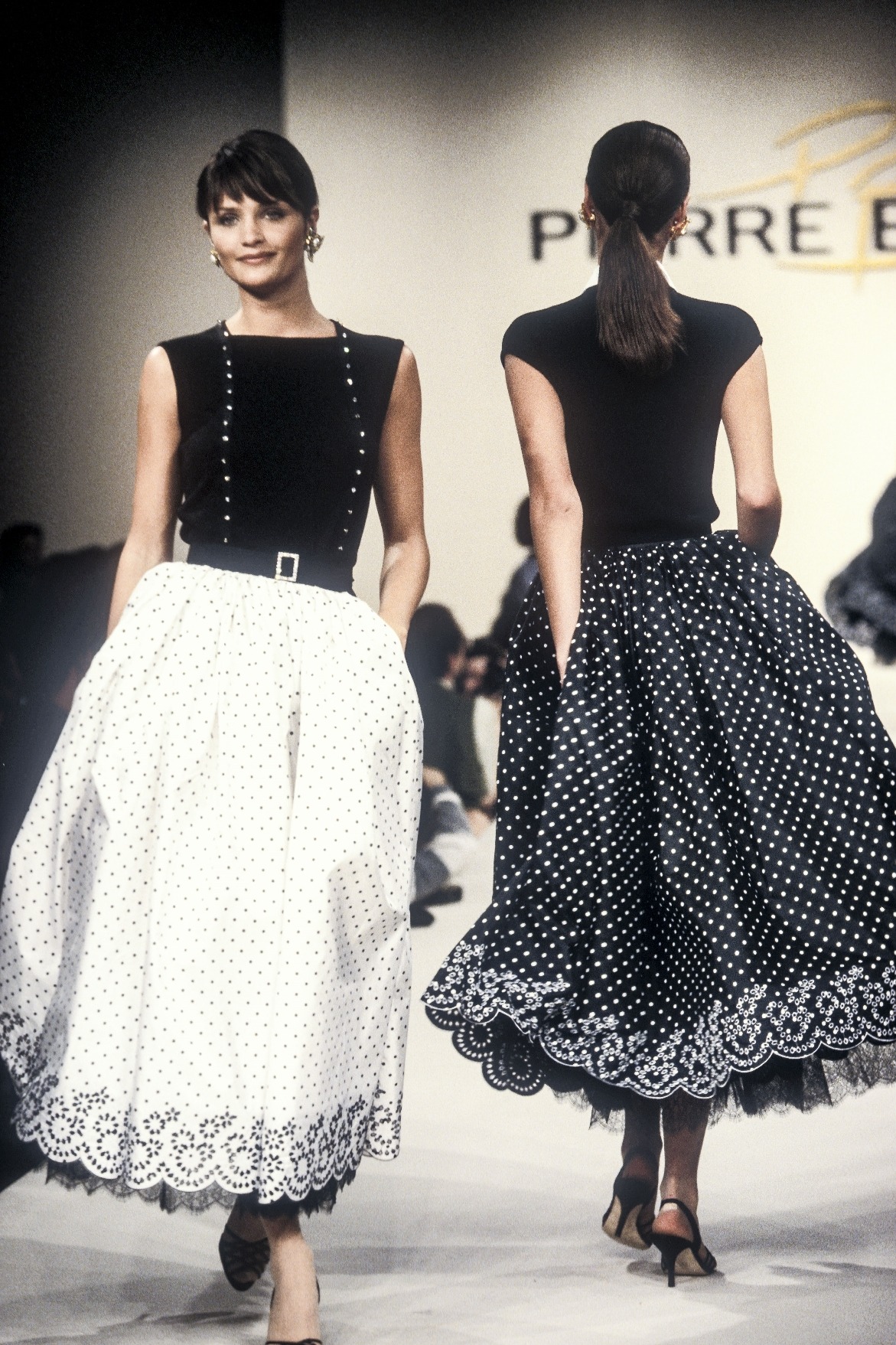 the original supermodels — Pierre Balmain - Spring 1994 Couture