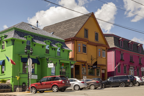 Historic Lunenburg, Nova Scotia. It’s so colorful, and I loved exploring all of the great stores. 