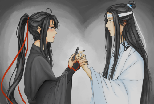  another wangxian novel scene because I can’t stop thinking about them 