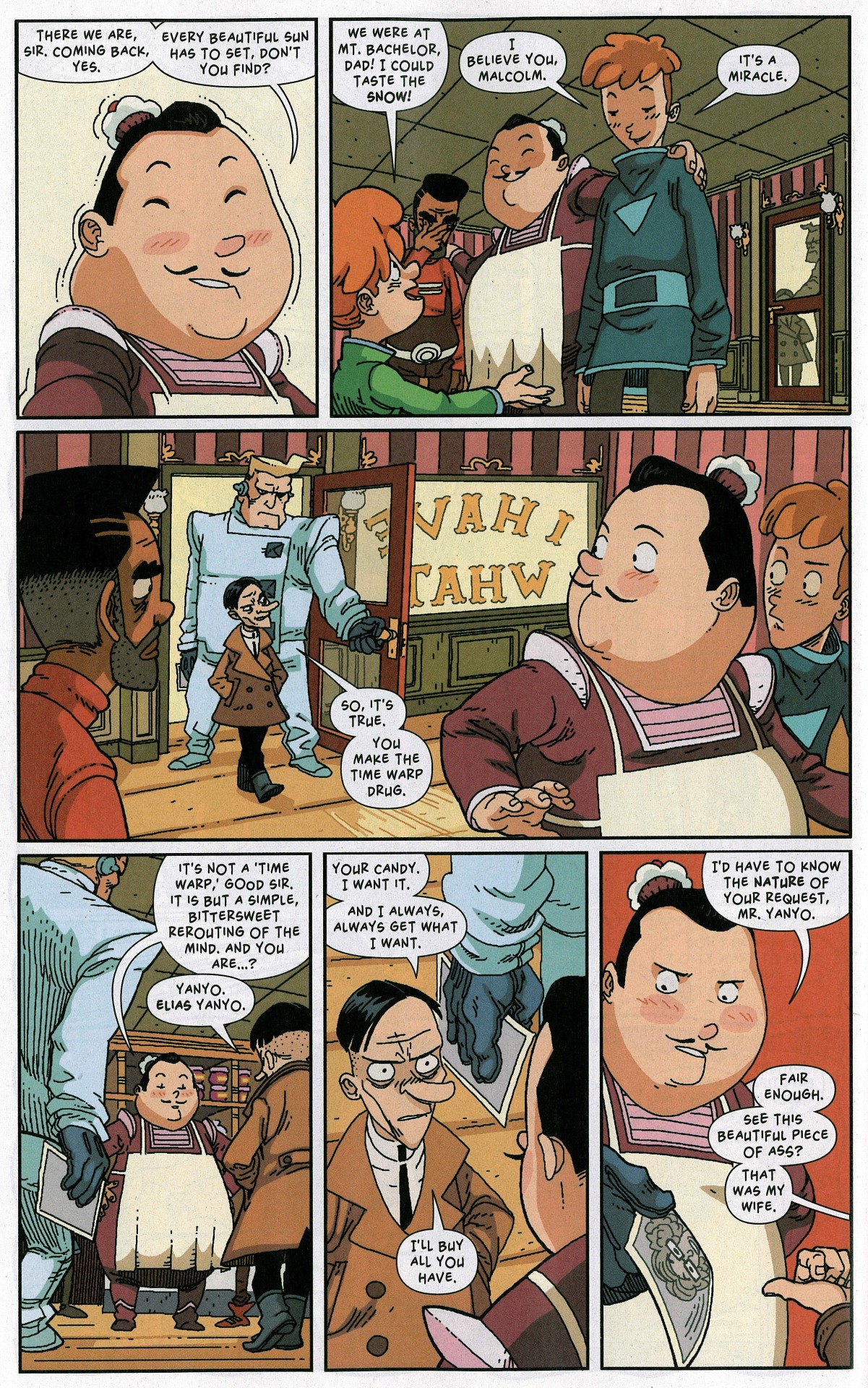 princessmarshmallow:  oestranhomundodek:  ohmagrathea:  Gail Simone’s short story