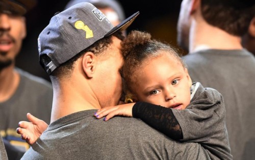 securelyinsecure:  Stephen & Riley Curry 