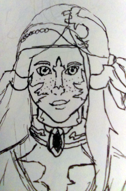 I drew this a while ago, but, my camera wasn’t cooperating with me! OTLIt’s a Yun! @mokograss