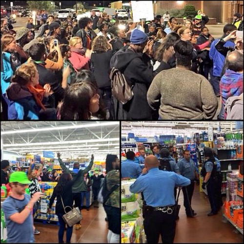 soulrevision:Walmart has been shutdown in solidarity & remembrance of John Crawford.Walmart empl