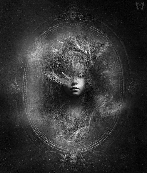 whitesoulblackheart:  Digital art by Flo Tucci © (Please leave credit … Ƹ̴Ӂ̴Ʒ)