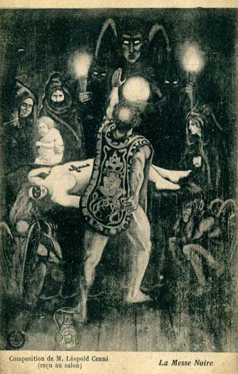 Léopold Cenni, ‘La Messe Noire’, 1908