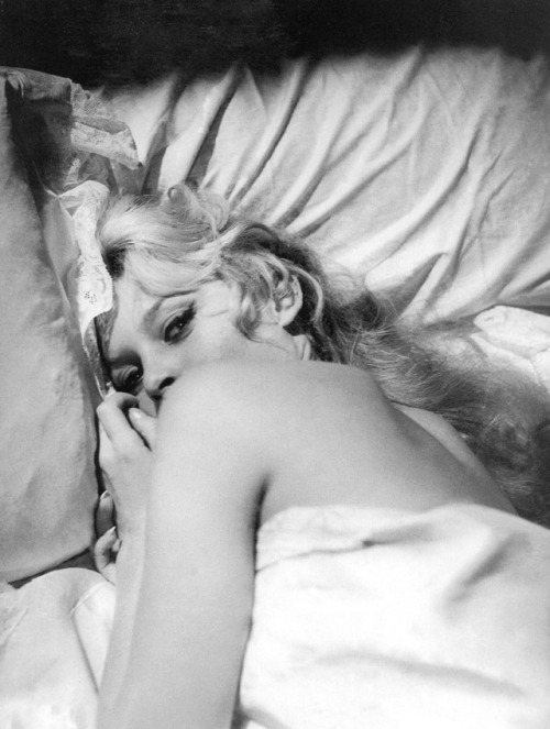 Brigitte Bardot photographed by Peter Basch in 1956.