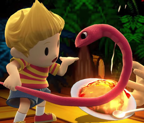 lordoftheghostking28:‘I don’t know, Snake…will eating the spaghetti on that plate over there make me stronger?’‘hiss’
