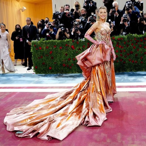 Blake Lively at the 2022 Met Gala Pt 1