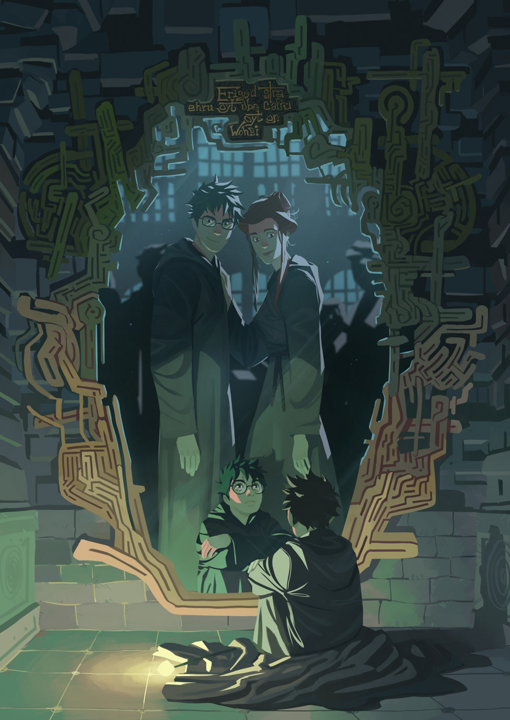 nesskain:  The Mirror of Erised.by Nesskain