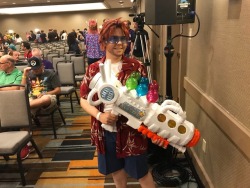 eraberry: More photos of my Holomatter Swerve cosplay!  I had a….BLAST traversing the con as my favourite babbling bartender!! I even got interviewed by TransMissions Radio! It was amazing!  Top photo taken by @Transmissions Radio on twitter 