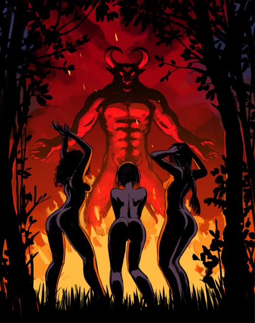 naughtyhalloweenart:  0-666 by au69