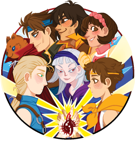 Some Suikoden charms I made&hellip; Look, my hand slipped, okay? I love Suikoden. I haven’